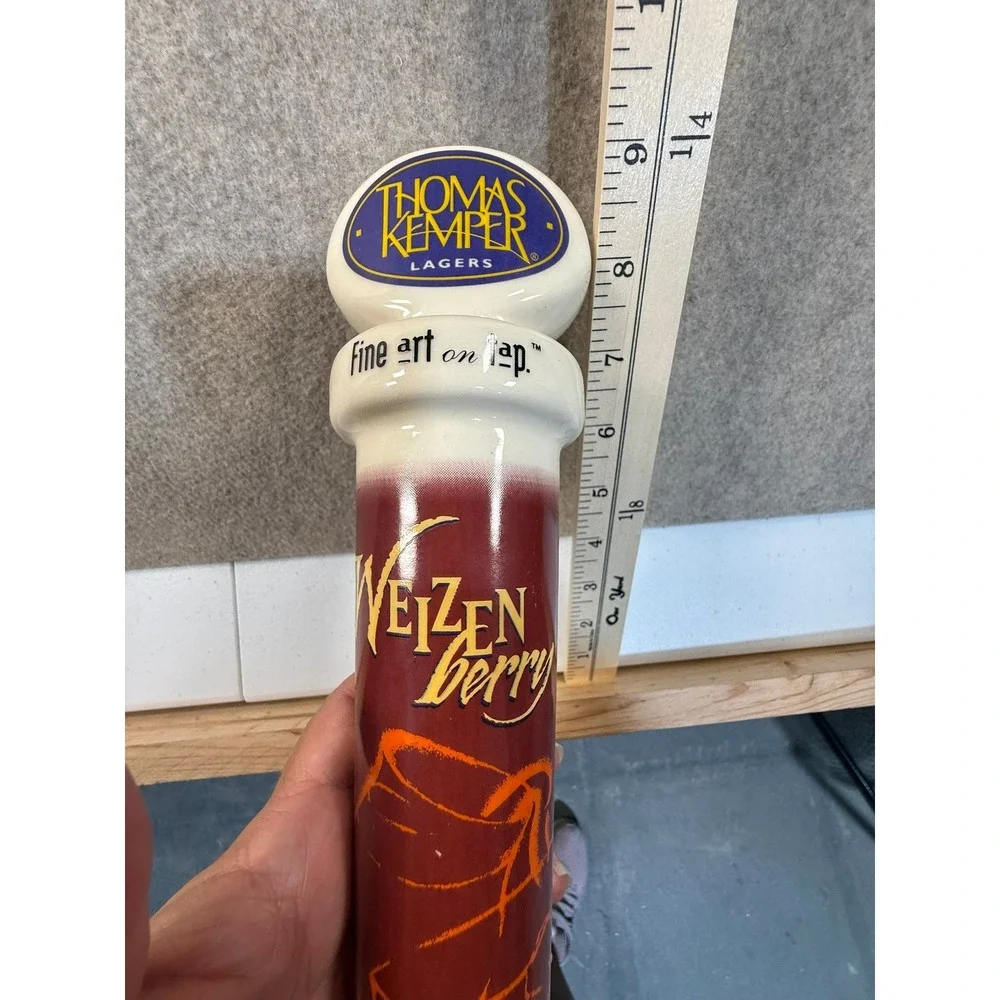 Thomas Kemper Lagers Weizen Berry Beer Tap Handle Ceramic Fine Art On Tap 10